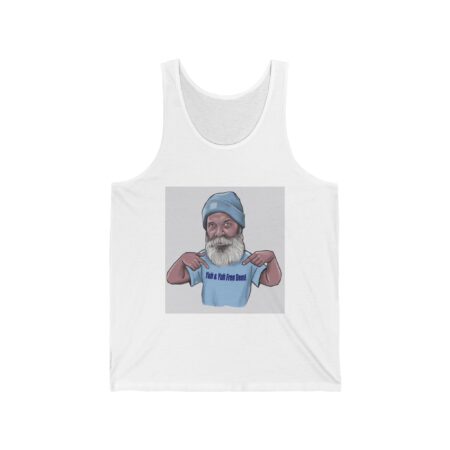 King Johnny Graphic Unisex Jersey Tank Top, Meme Apparel, Casual Summer Style, Gift for Fathers Day, Birthday, Relaxed Vibe